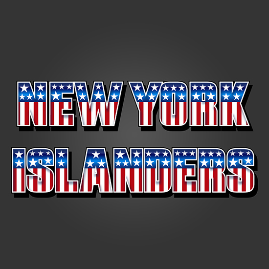 New York Islanders American Captain Logo vinyl decal